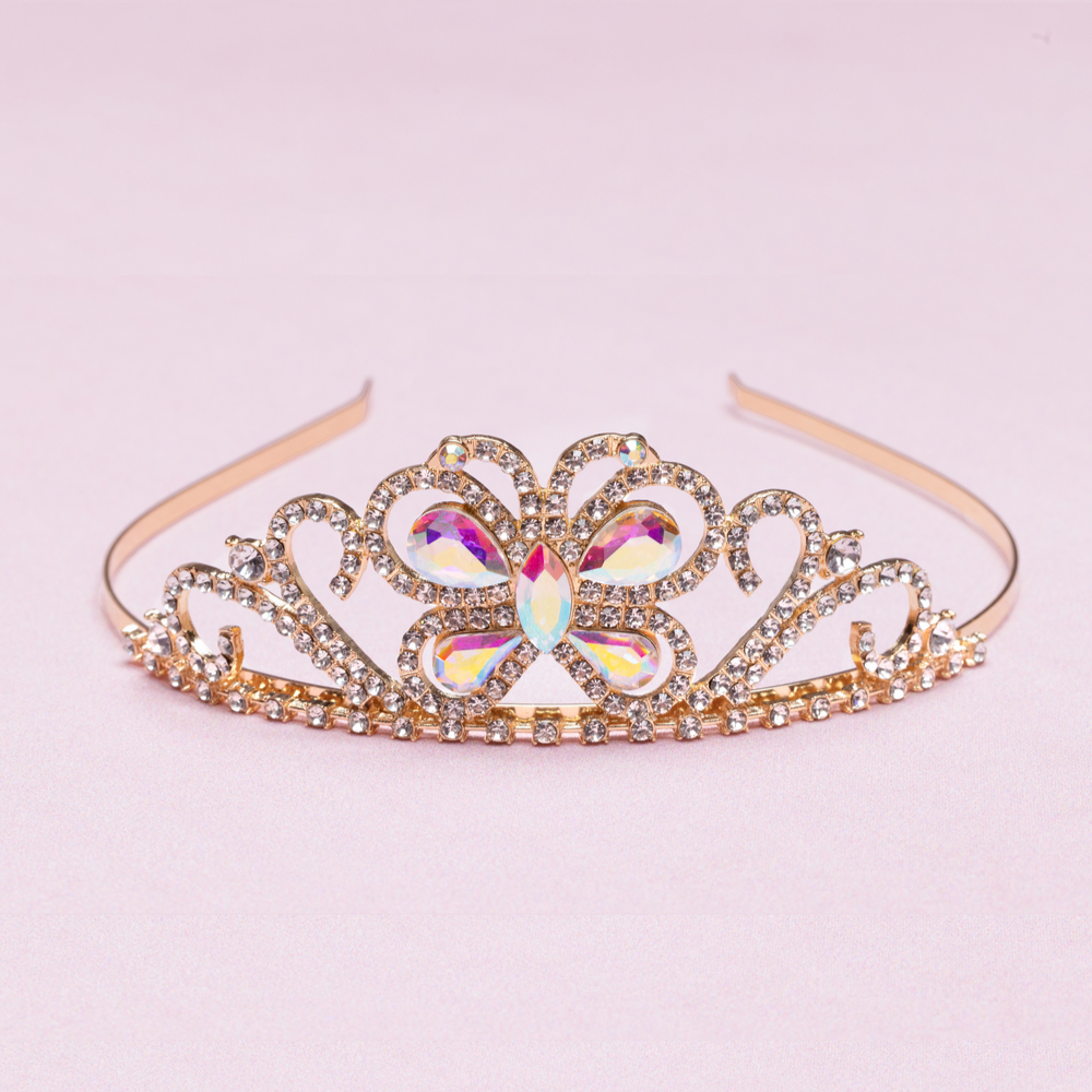 Tiara de princesas con joyas- GREAT PRETENDERS