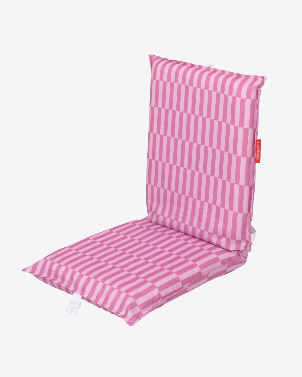 Asiento plegable playa Rosa-FLAMINGUEO