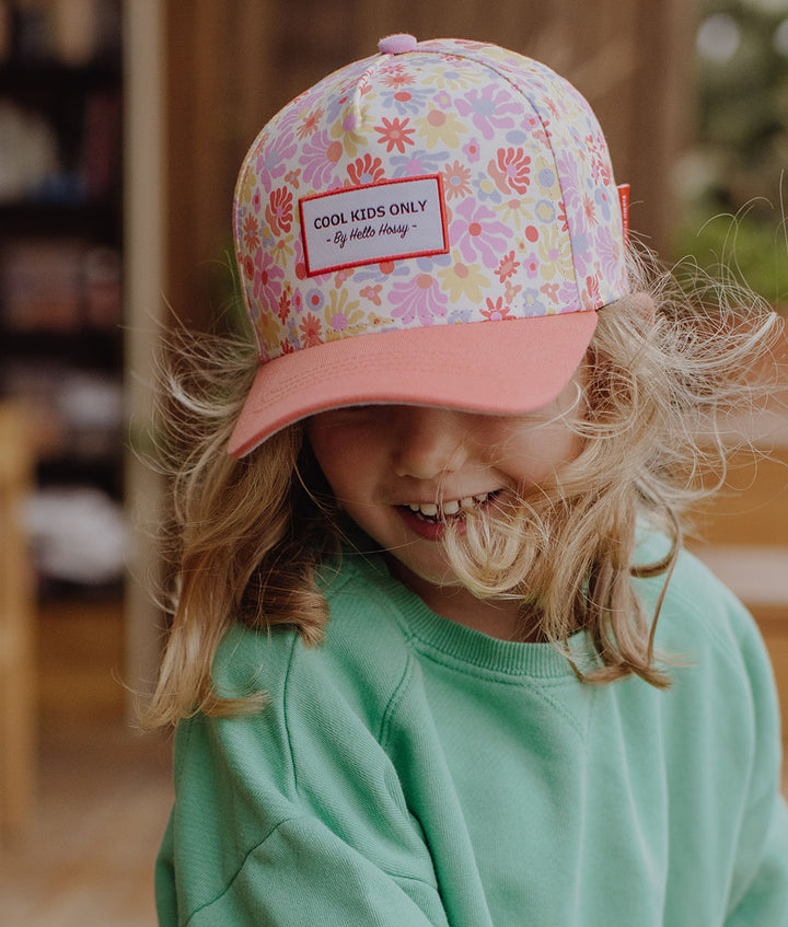 Gorra Retro Flowers- HELLO HOSSY