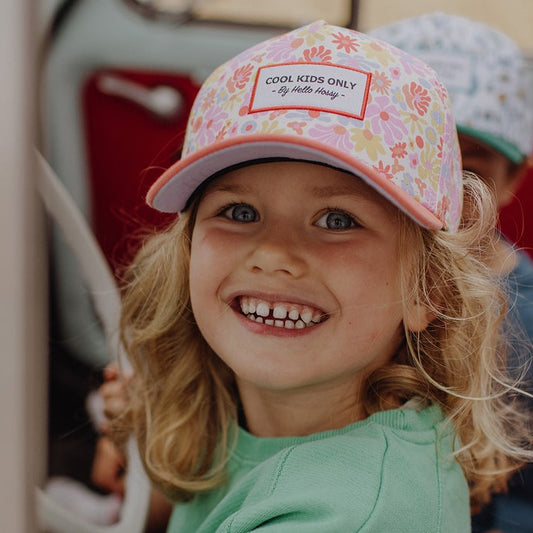 Gorra Retro Flowers- HELLO HOSSY