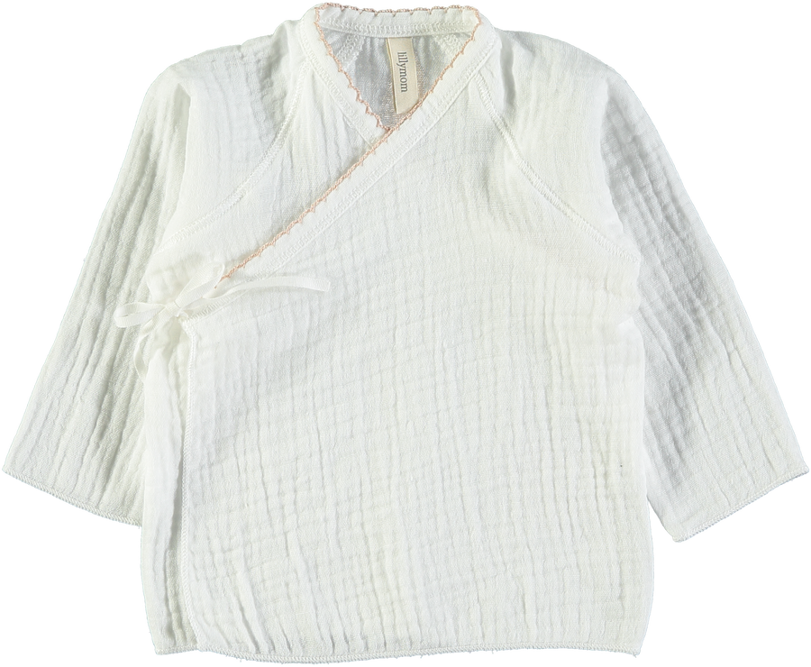 Conjunto primera puesta muselina HOLLY TOSCANA NUDE- LILLYMOM