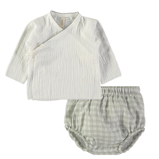 Conjunto primera puesta muselina HOLLY TOSCANA FOREST- LILLYMOM
