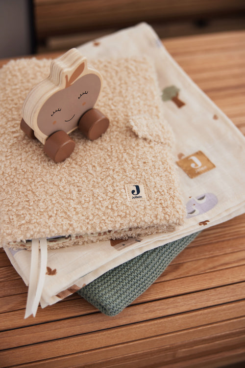 Porta documentos rizo Beige- JOLLEIN