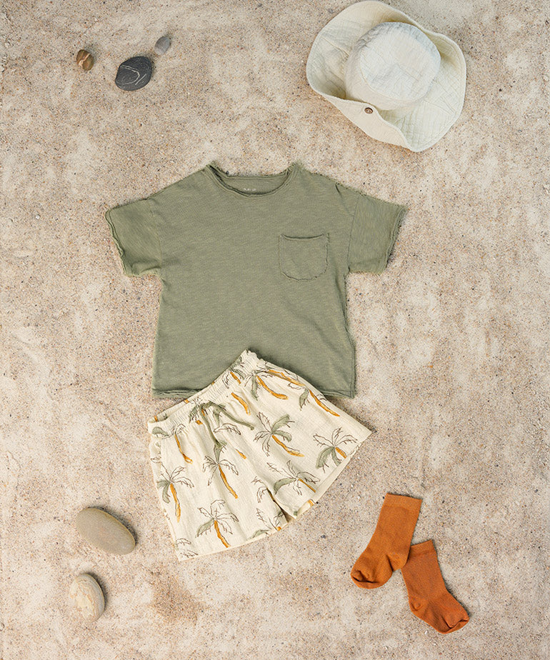 Camiseta jersey flamé khaki- PLAY UP