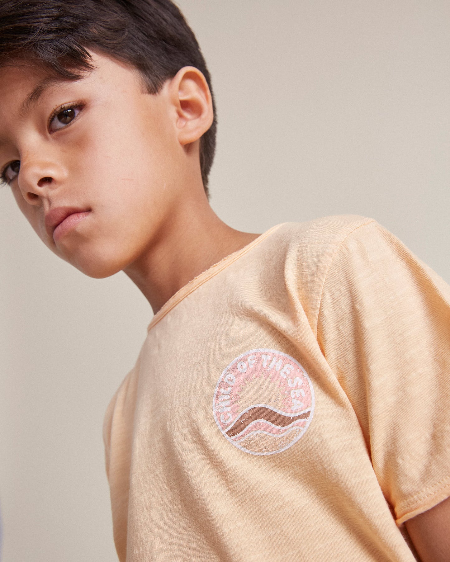 Camiseta de manga corta con estampado - BÚHO