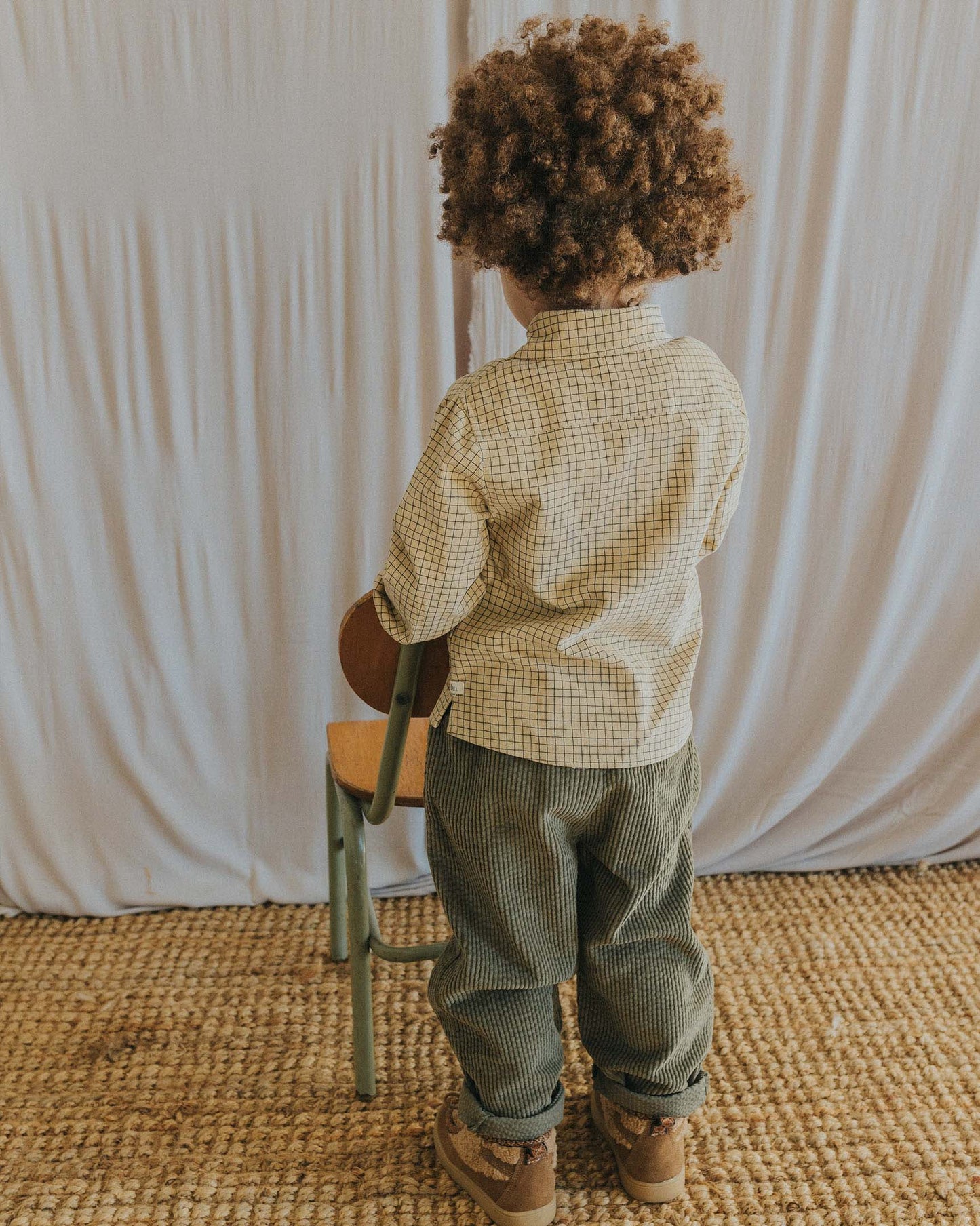 Camisa mini cuadros- BÚHO