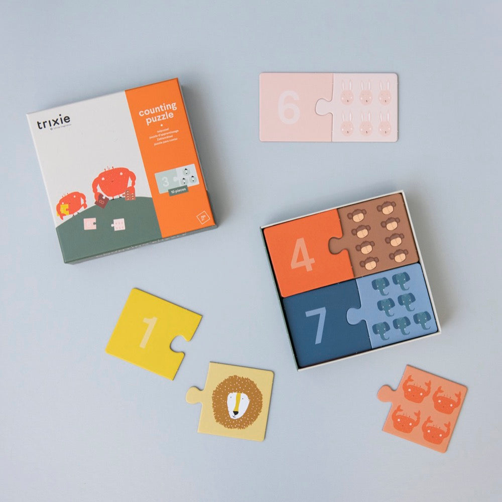 Puzzle para contar- TRIXIE