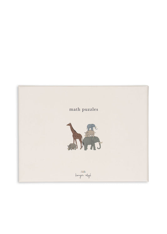 Puzzle Matemáticas-KONGES SLØJD