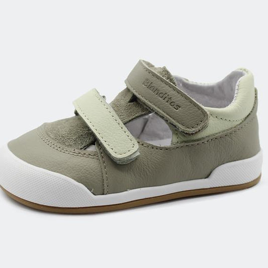 Sandalia respetuosa piel POPA VERDE- BLANDITOS by CRIO'S