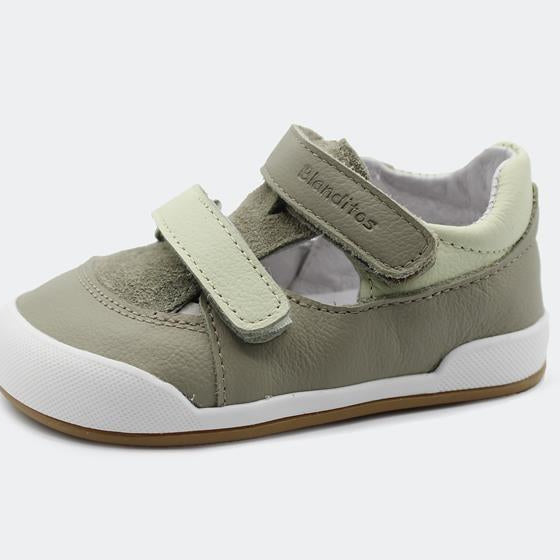 Sandalia respetuosa piel POPA VERDE- BLANDITOS by CRIO'S