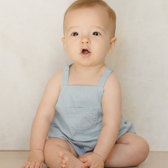 Romper de Chambray- QUINCY MAE