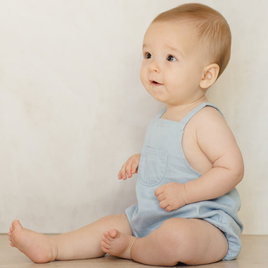 Romper de Chambray- QUINCY MAE