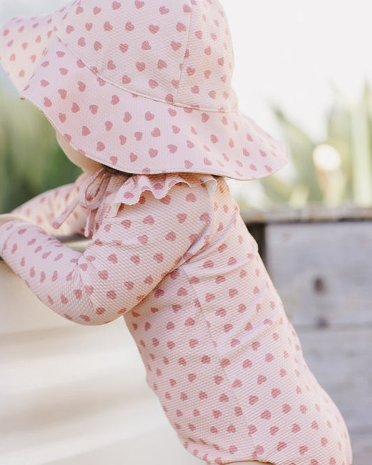 Gorro estampado Corazones- QUINCY MAE