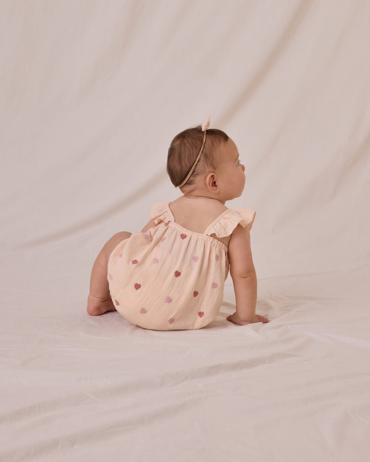 Romper corazones bordados- QUINCY MAE