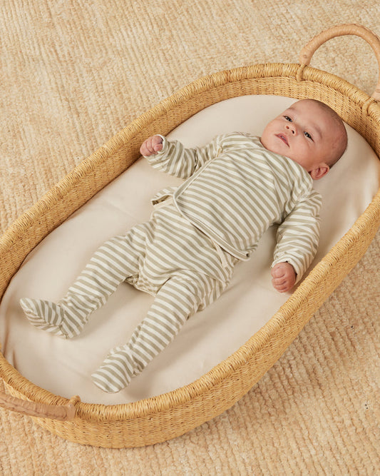 Conjunto de kimono + polaina de rayas- QUINCY MAE