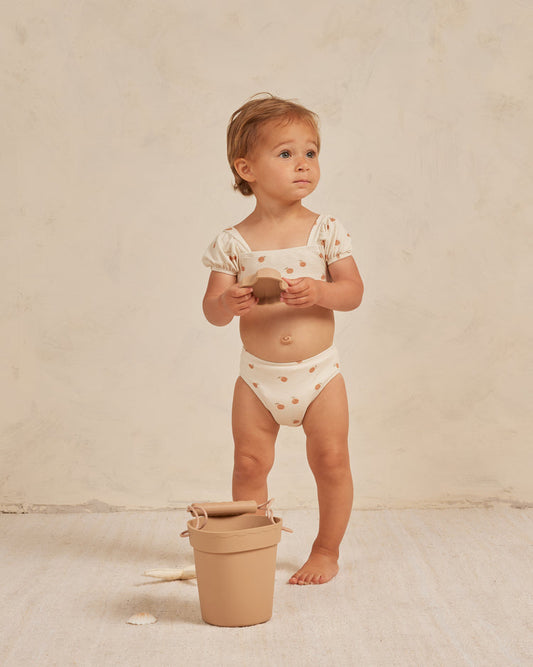 Bikini de dos piezas estampado ORANGES- QUINCY MAE