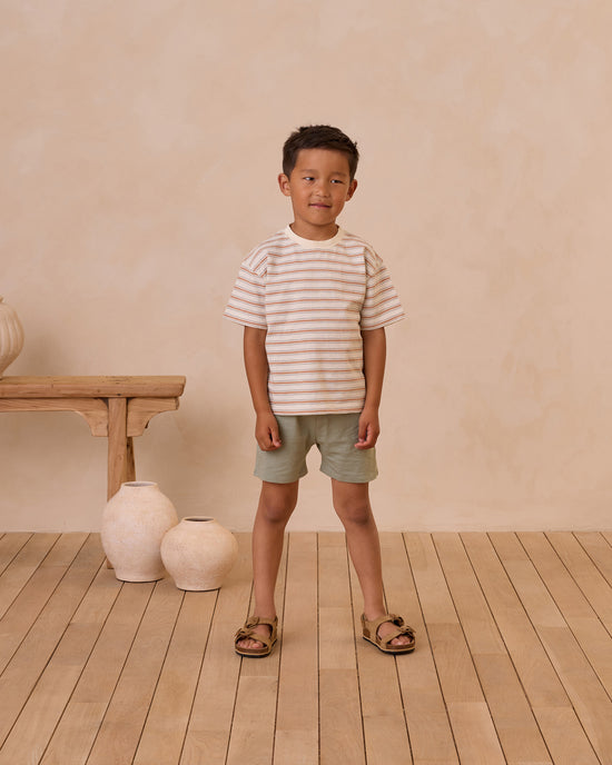 Pantalón corto khaki- RYLEE + CRU