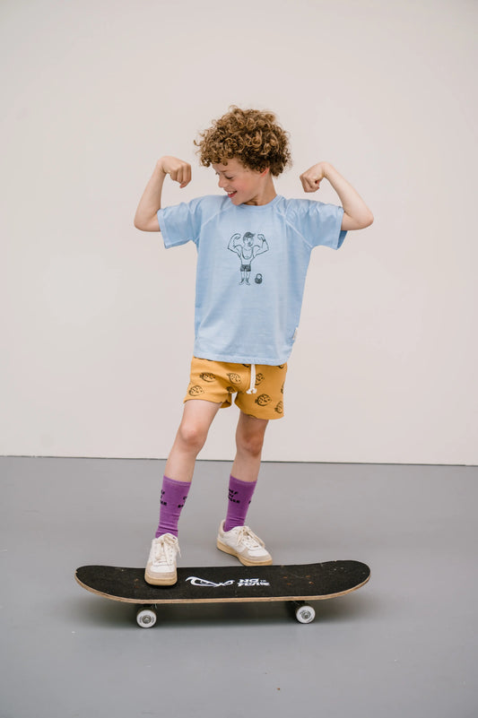 Camiseta raglán Forzudo- SPROET & SPROUT