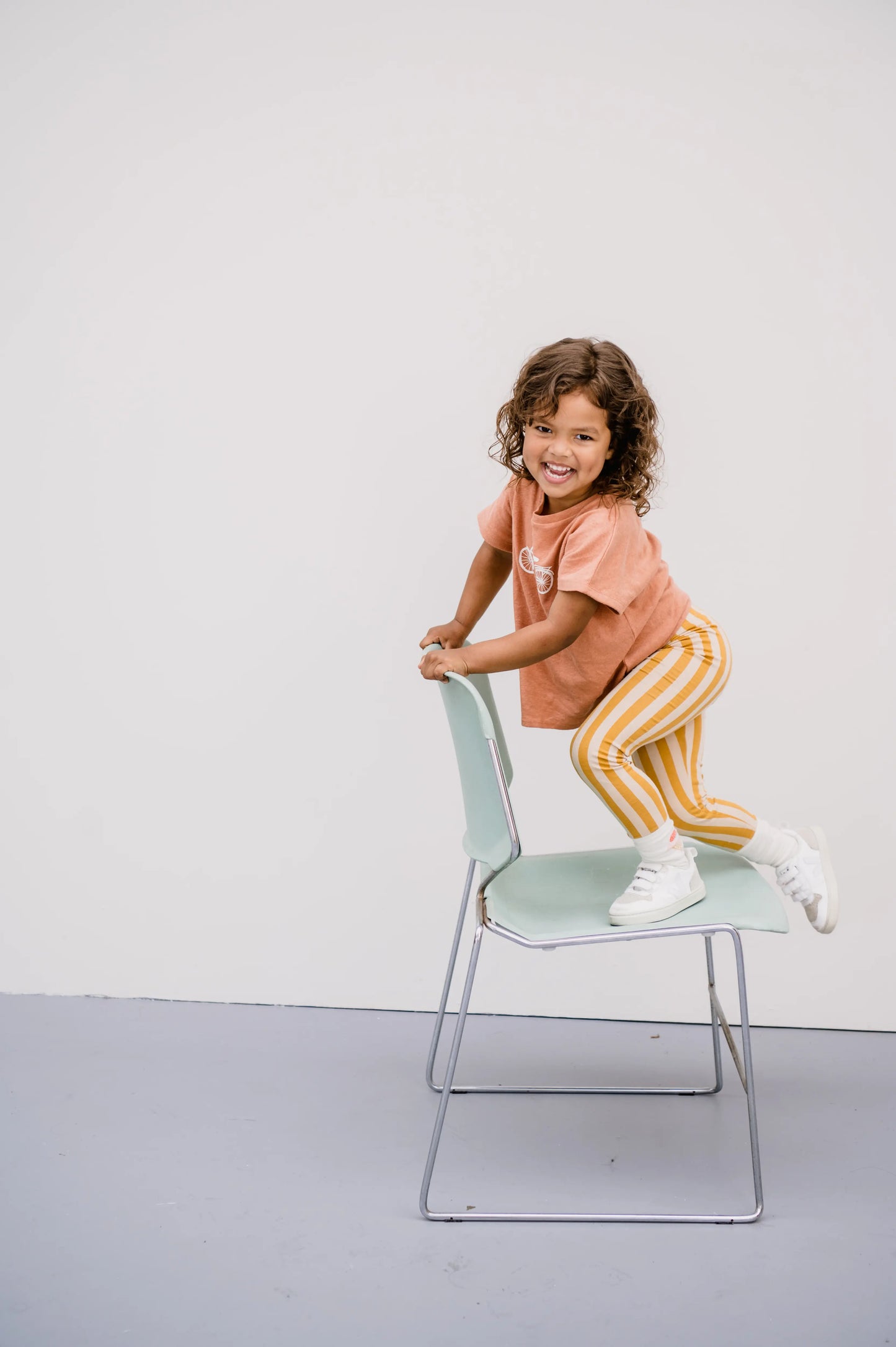 Legging rayas mostaza- SPROET & SPROUT