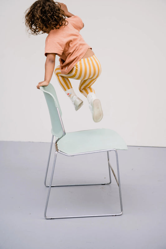 Legging rayas mostaza- SPROET & SPROUT