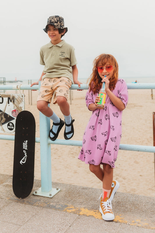 Pantalón corto estampado peces- SPROET & SPROUT