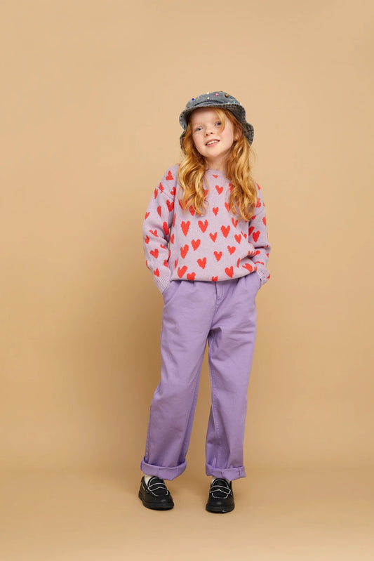Pantalón denim chino Lavanda- SPROET & SPROUT
