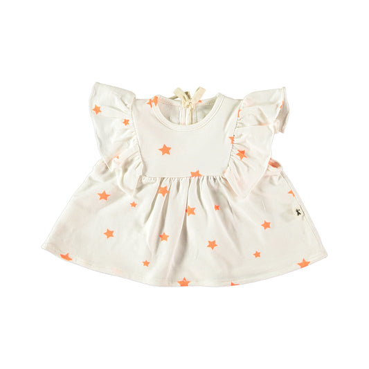 Blusa estampado estrellas coral- PETIT INDI