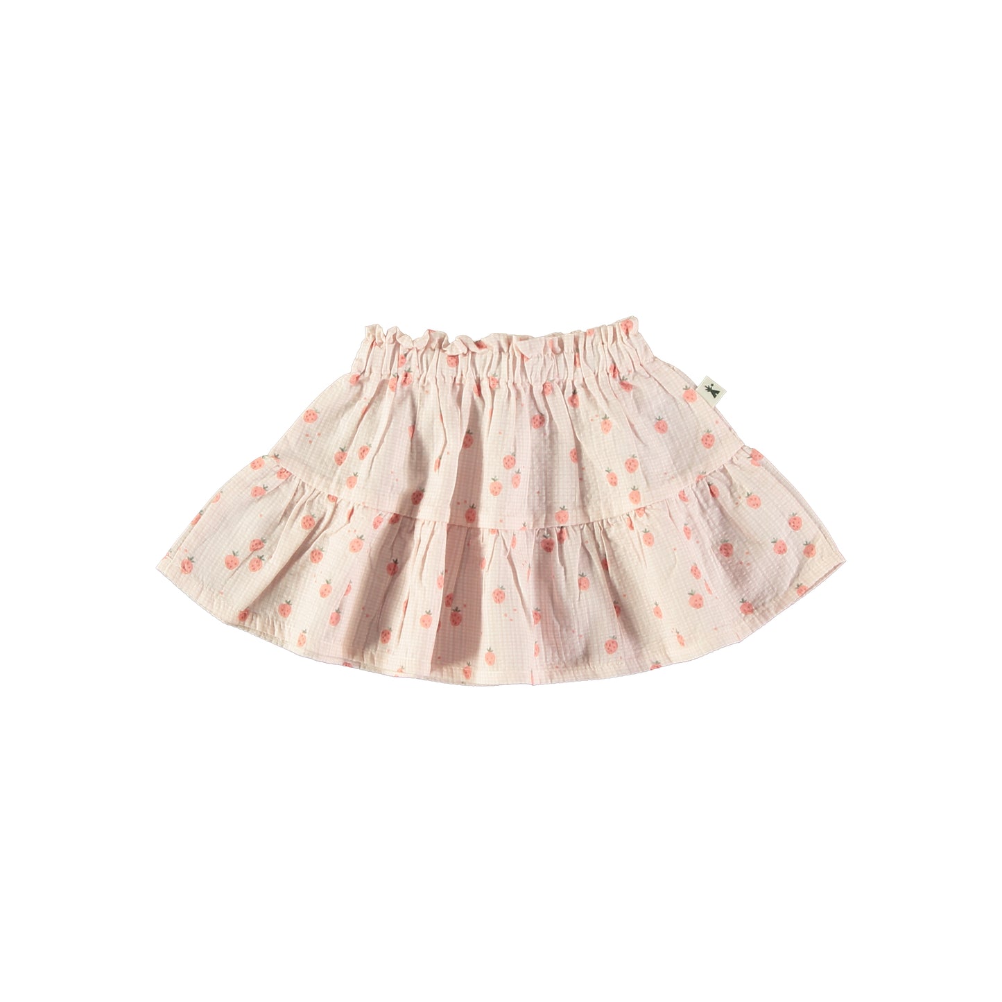 Falda corta estampado fresas- PETIT INDI