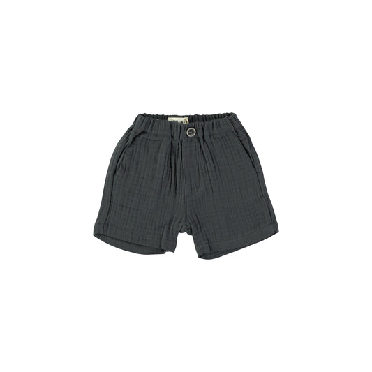 Bermudas de gasa negras- PETIT INDI