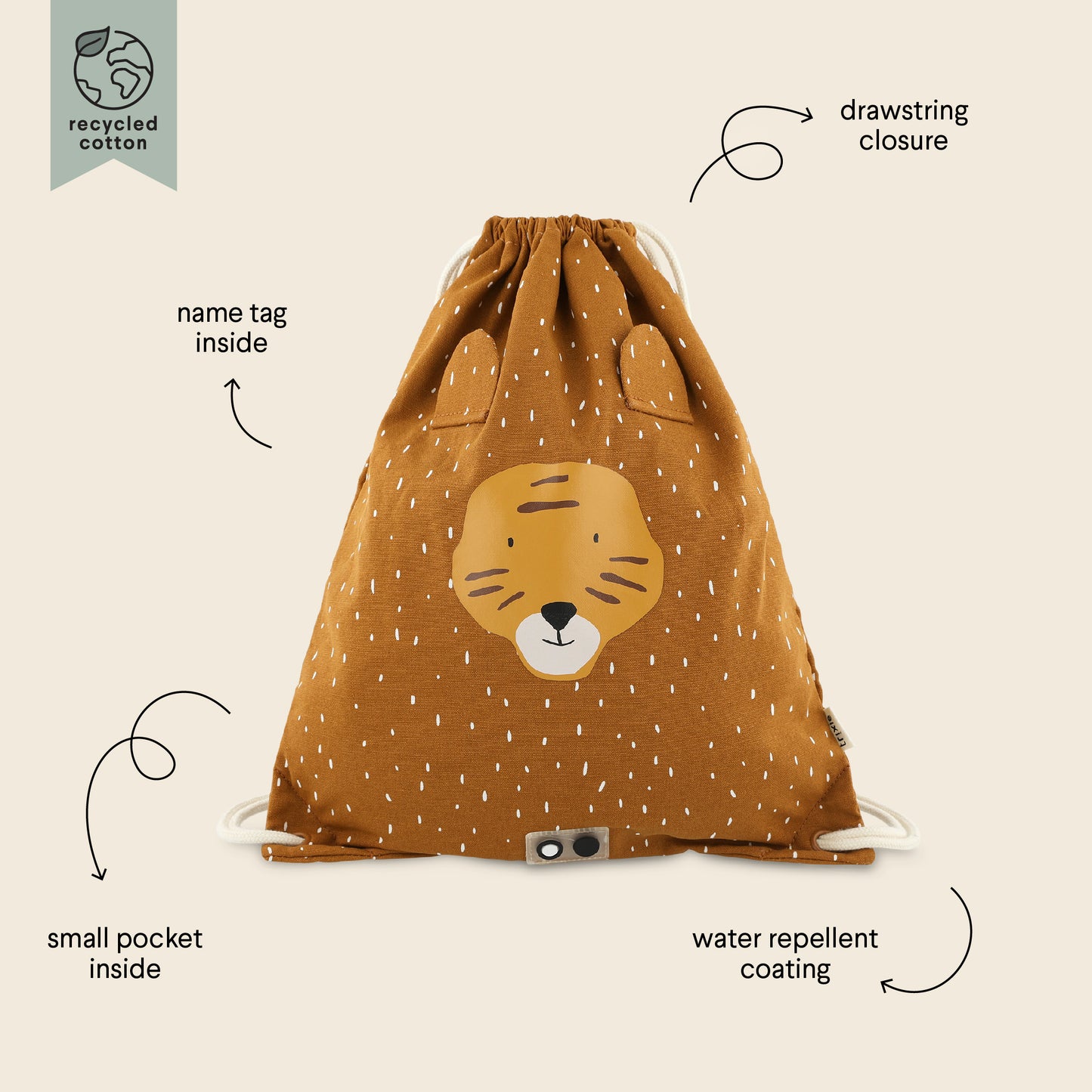 Saco de tela de animales Tigre- TRIXIE