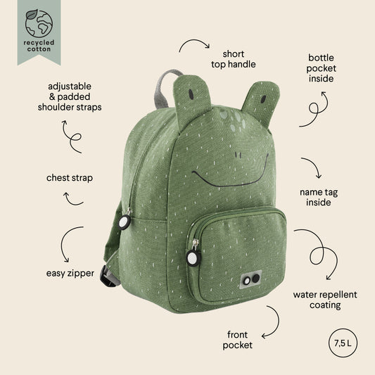Mochila de animales mediana Mr. Rana - TRIXIE
