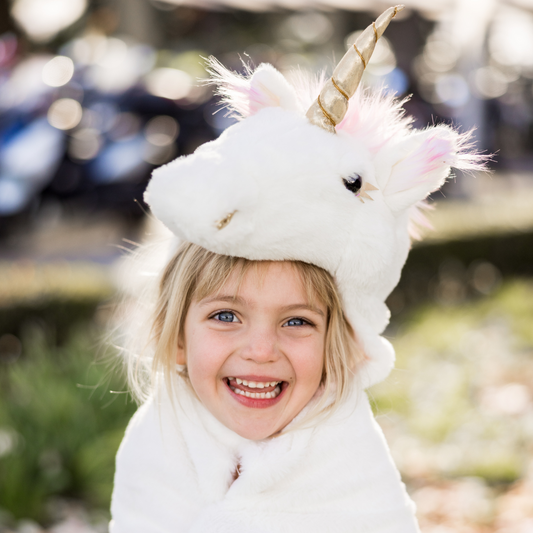 Capa Unicornio blanco - GREAT PRETENDERS