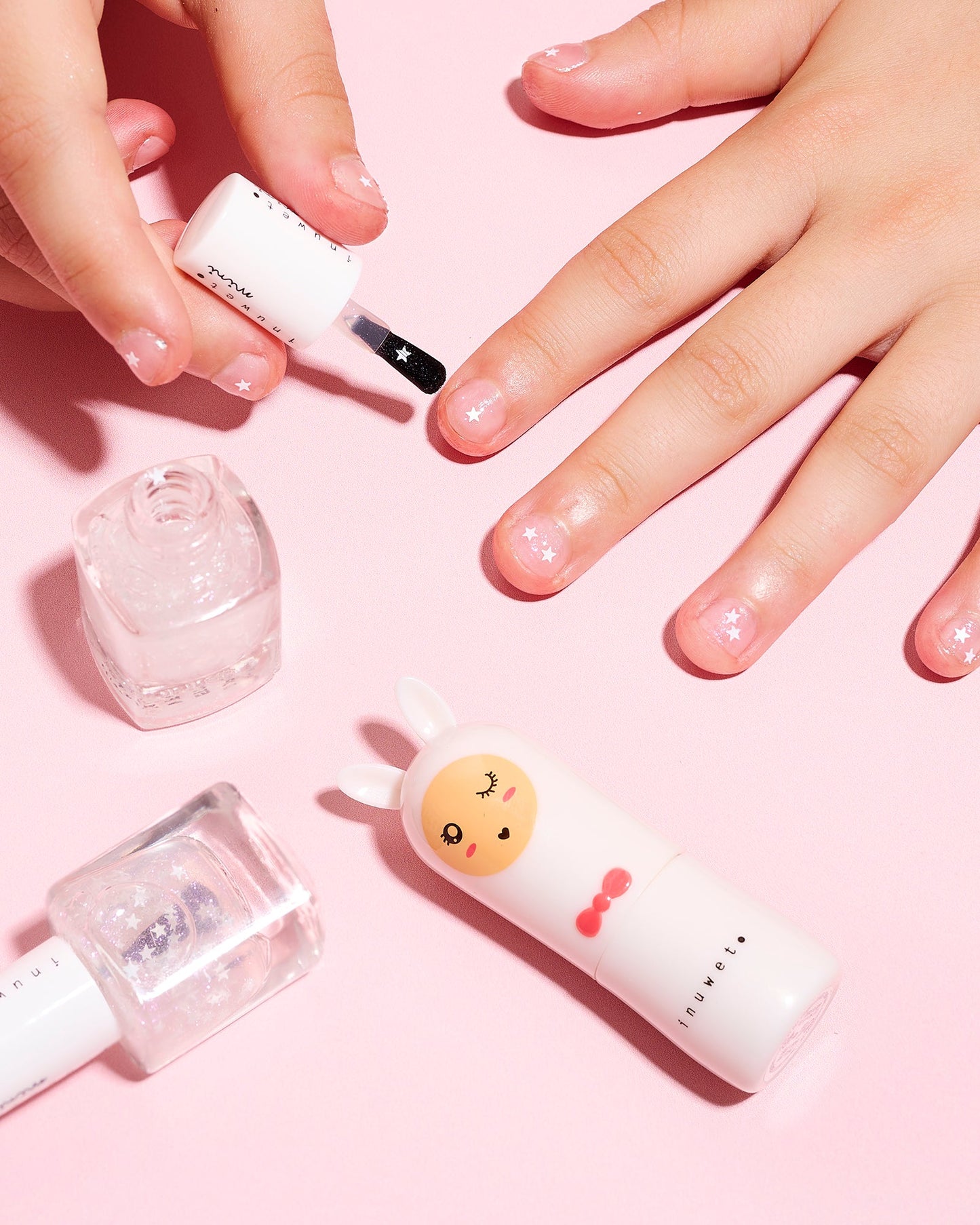 Esmalte de uñas Top Coat Estrellas - INUWET