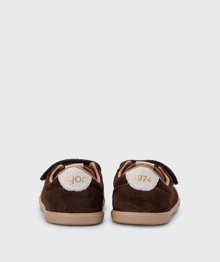 Deportiva Tennis Suede Marrón- IGOR