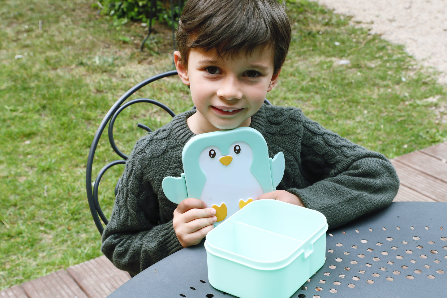 Fiambrera Bento Pingüino- BILLY LOVES AUDREY