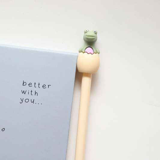 Bolígrafo Baby Croco ranita-YÜCO.B