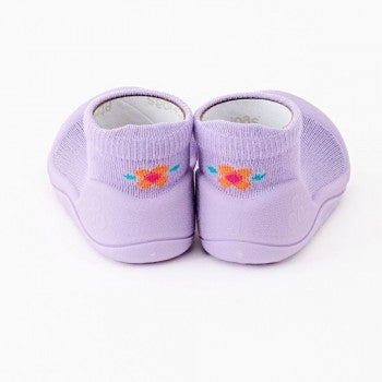 Zapatos primeros pasos ATTIPAS MARIPOSA PÚRPURA- BUTTERFLY PURPLE - ATTIPAS