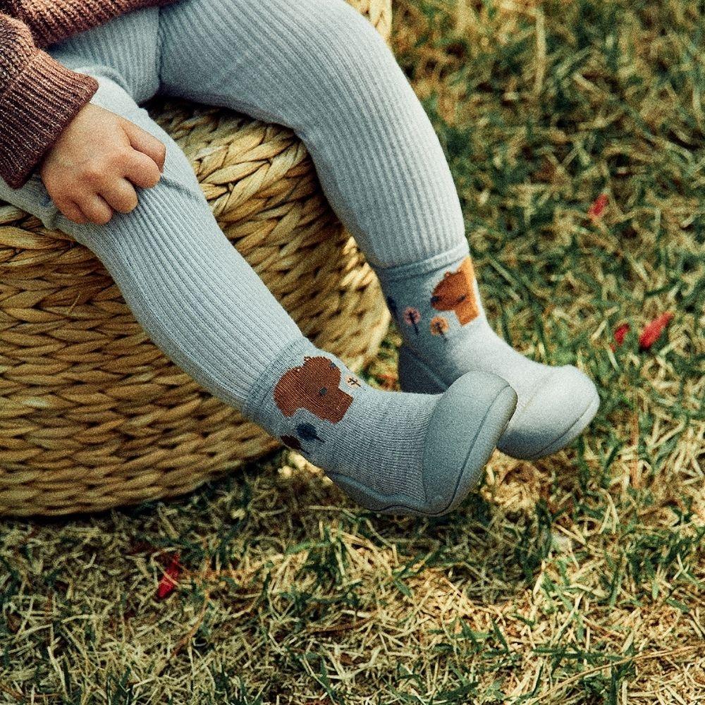 Zapatos primeros pasos SQUIRREL BLUE- ATTIPAS