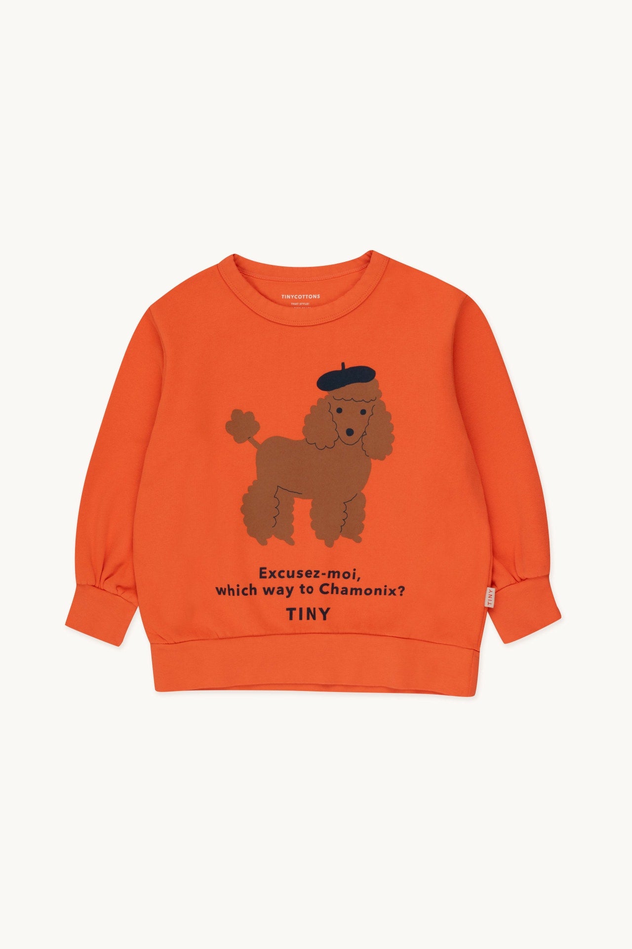 Sudadera TINY POODLE- TINY COTTONS