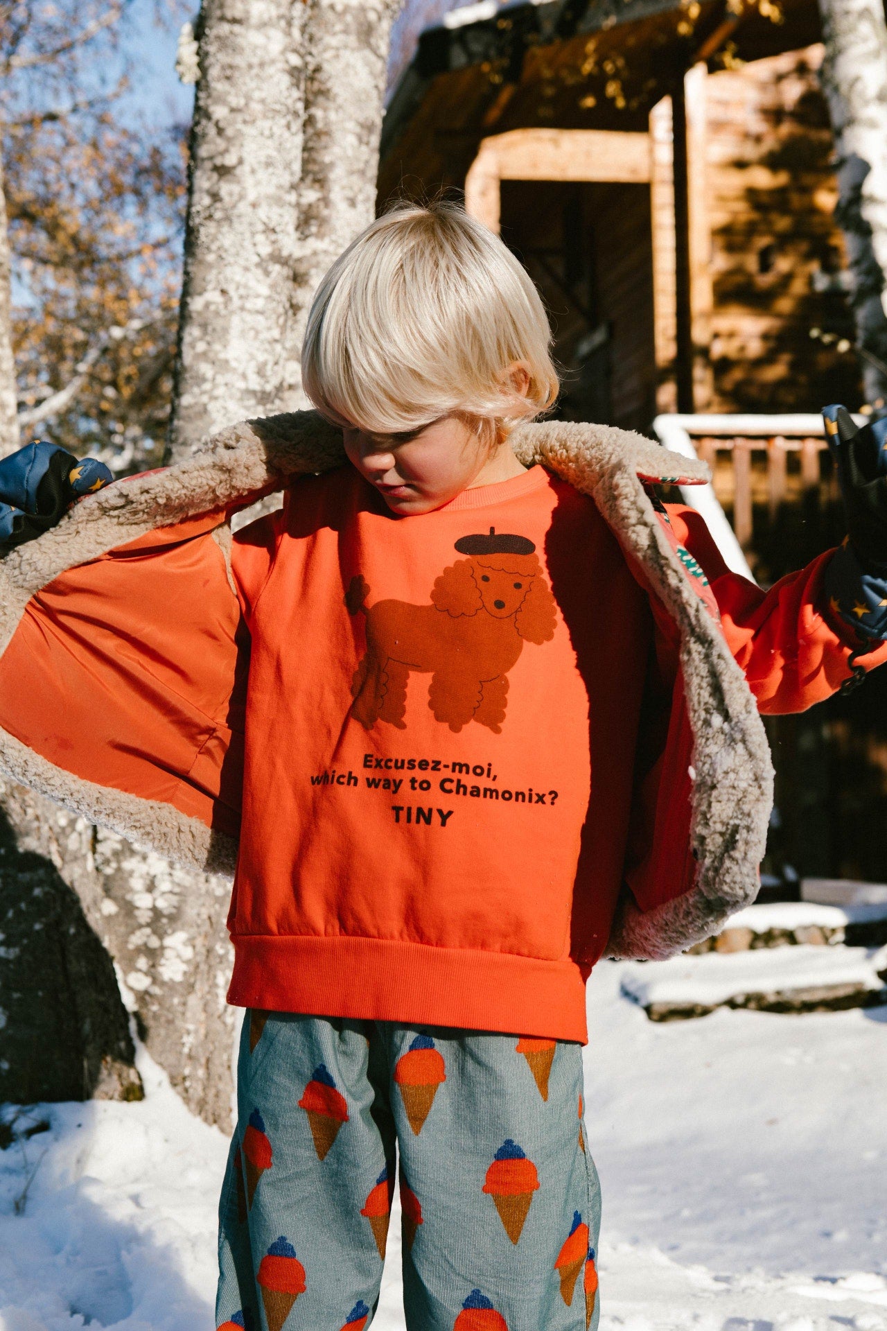 Sudadera TINY POODLE- TINY COTTONS