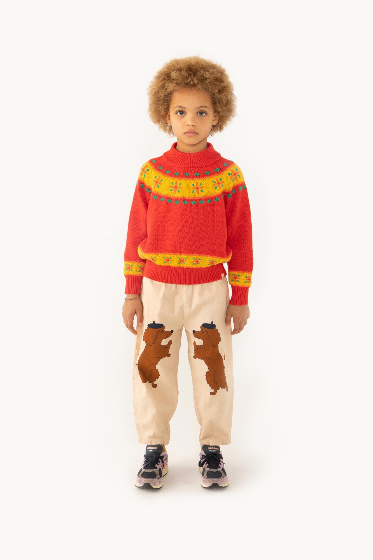 Pantalón BARREL TINY POODLE- TINY COTTONS