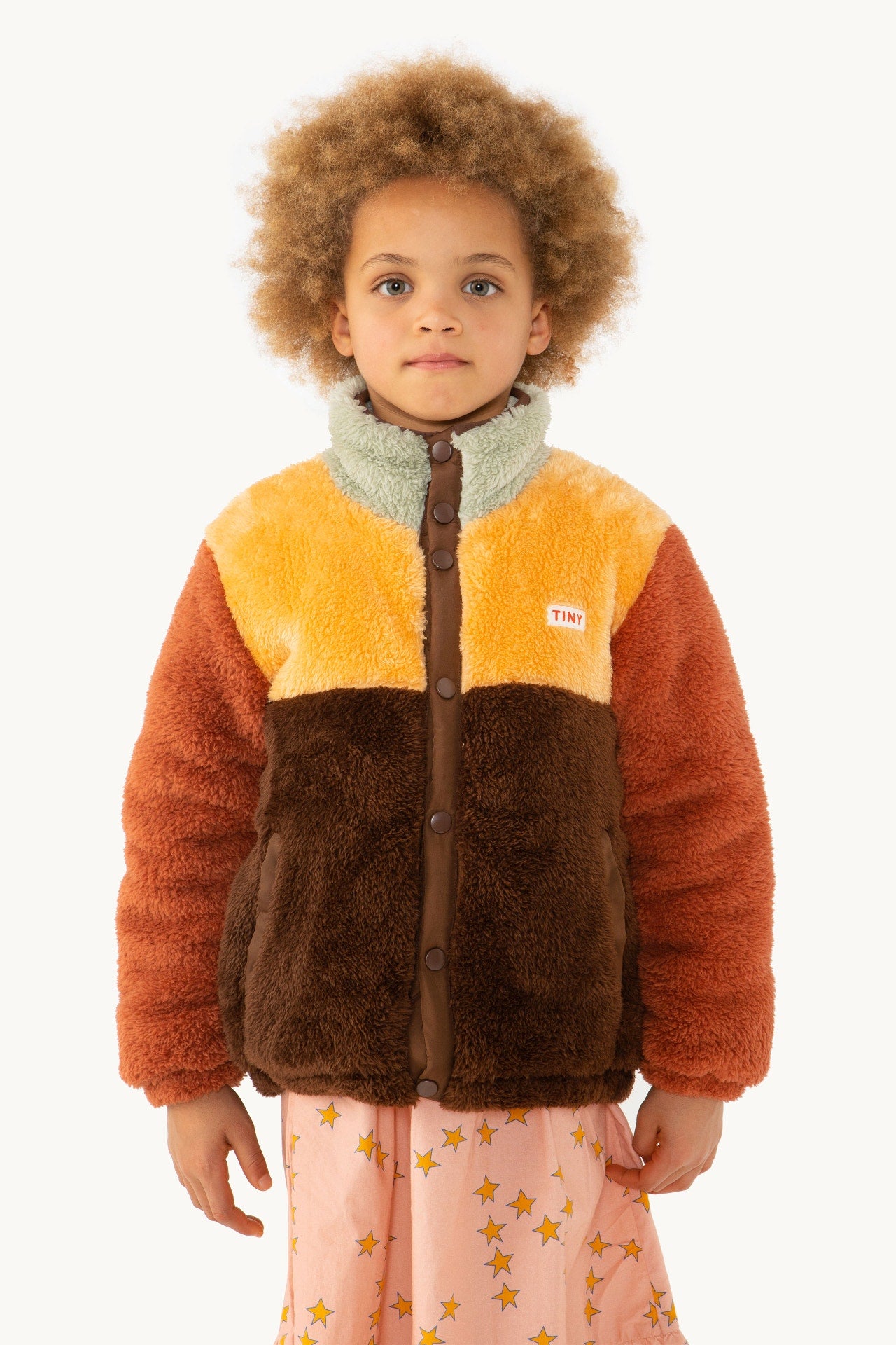 Chaqueta Color Block Polar- TINY COTTONS