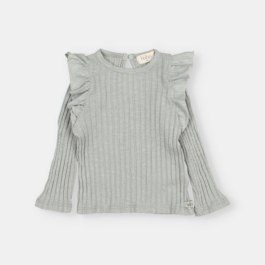 Camiseta de canalé GIRLY BB- BÚHO