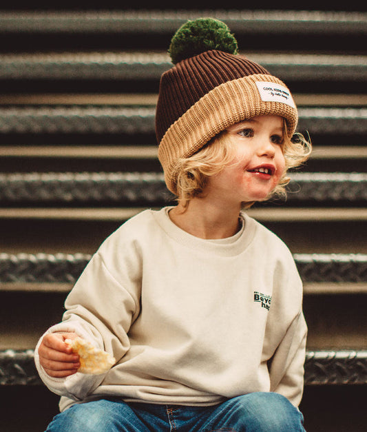 Gorro BLOCK PISTACHIO- HELLO HOSSY