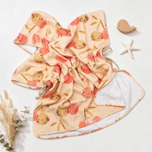 Toallas Poncho Estampadas- MONNUAGE