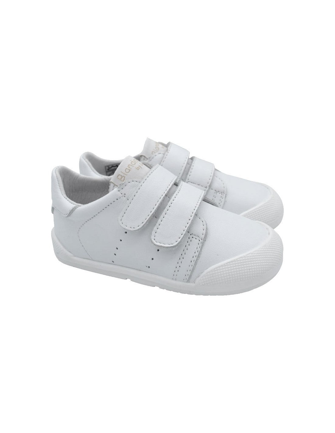 Deportiva respetuosa piel PARÍS Blanco- BLANDITOS by CRIO'S