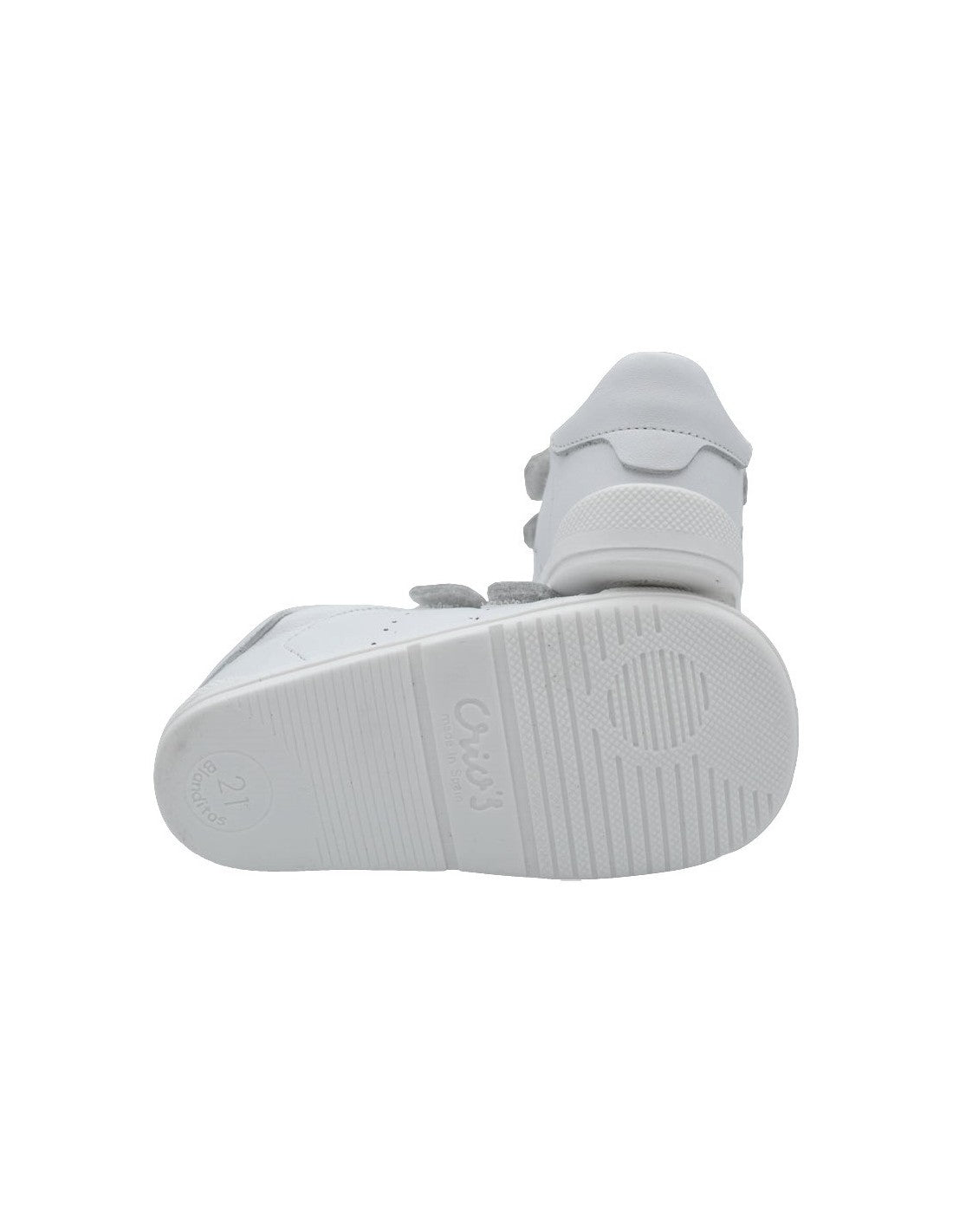 Deportiva respetuosa piel PARÍS Blanco- BLANDITOS by CRIO'S