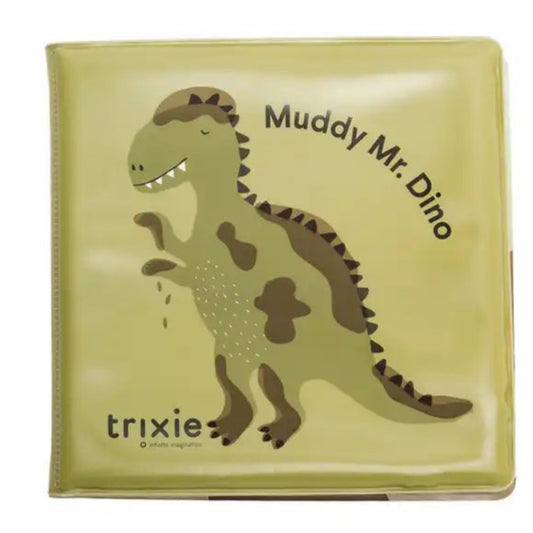 Libro de baño que cambia de color Muddy Mr Dino- TRIXIE