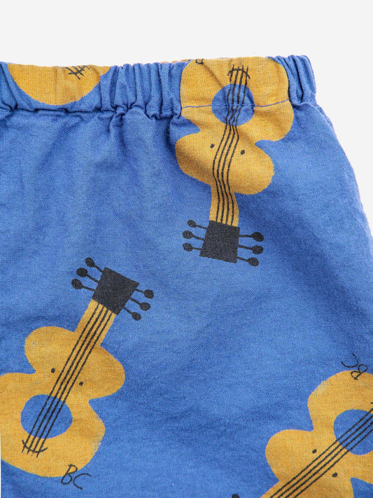 Pantalón corto ACOUSTIC GUITAR azul BB- BOBO CHOSES