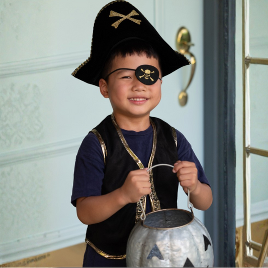 Chaleco Pirata y Parche- GREAT PRETENDERS